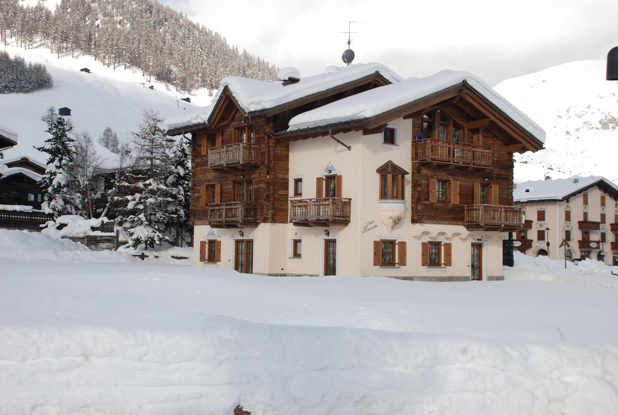 Baita La Cometa Livigno Kültér fotó