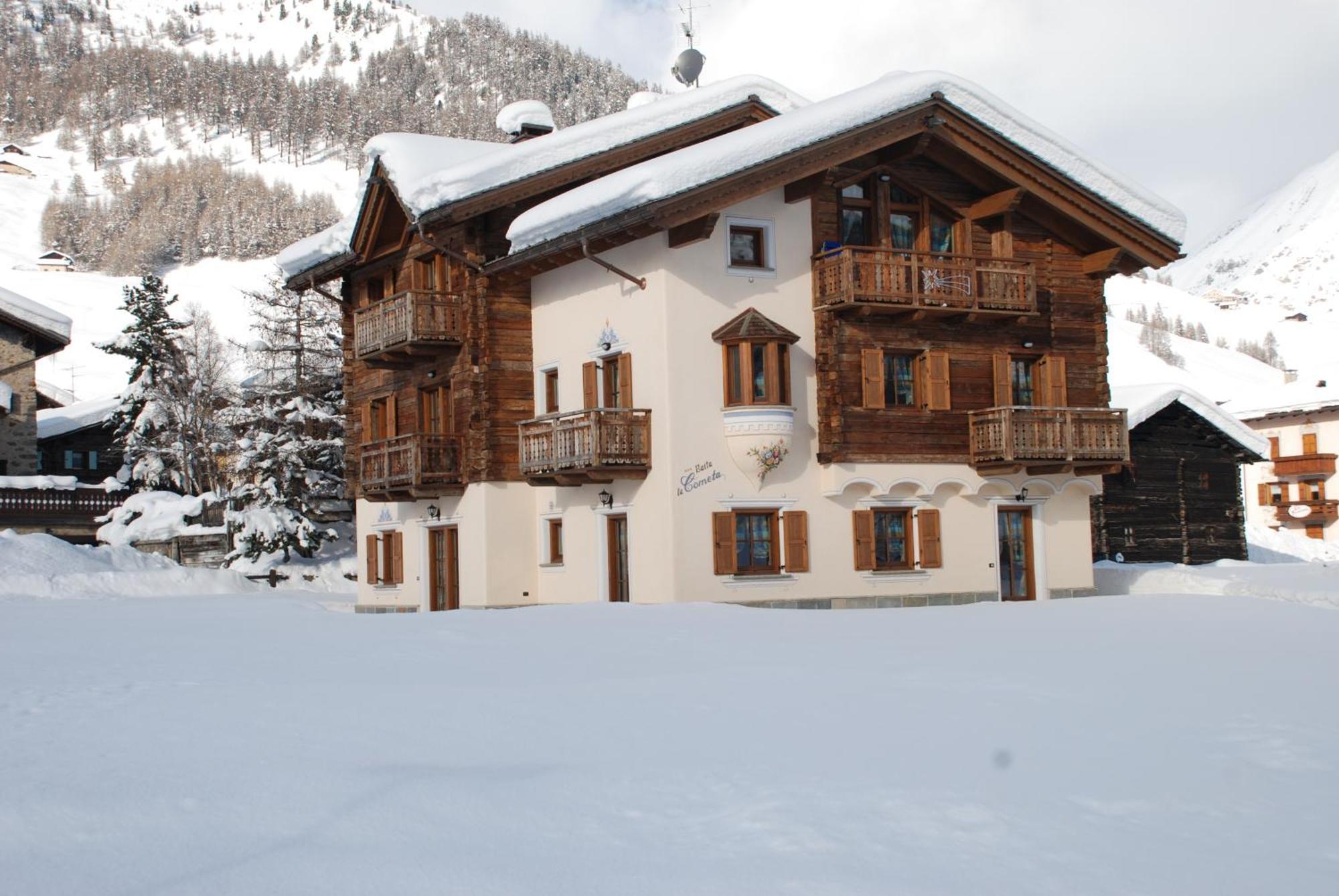 Baita La Cometa Livigno Kültér fotó