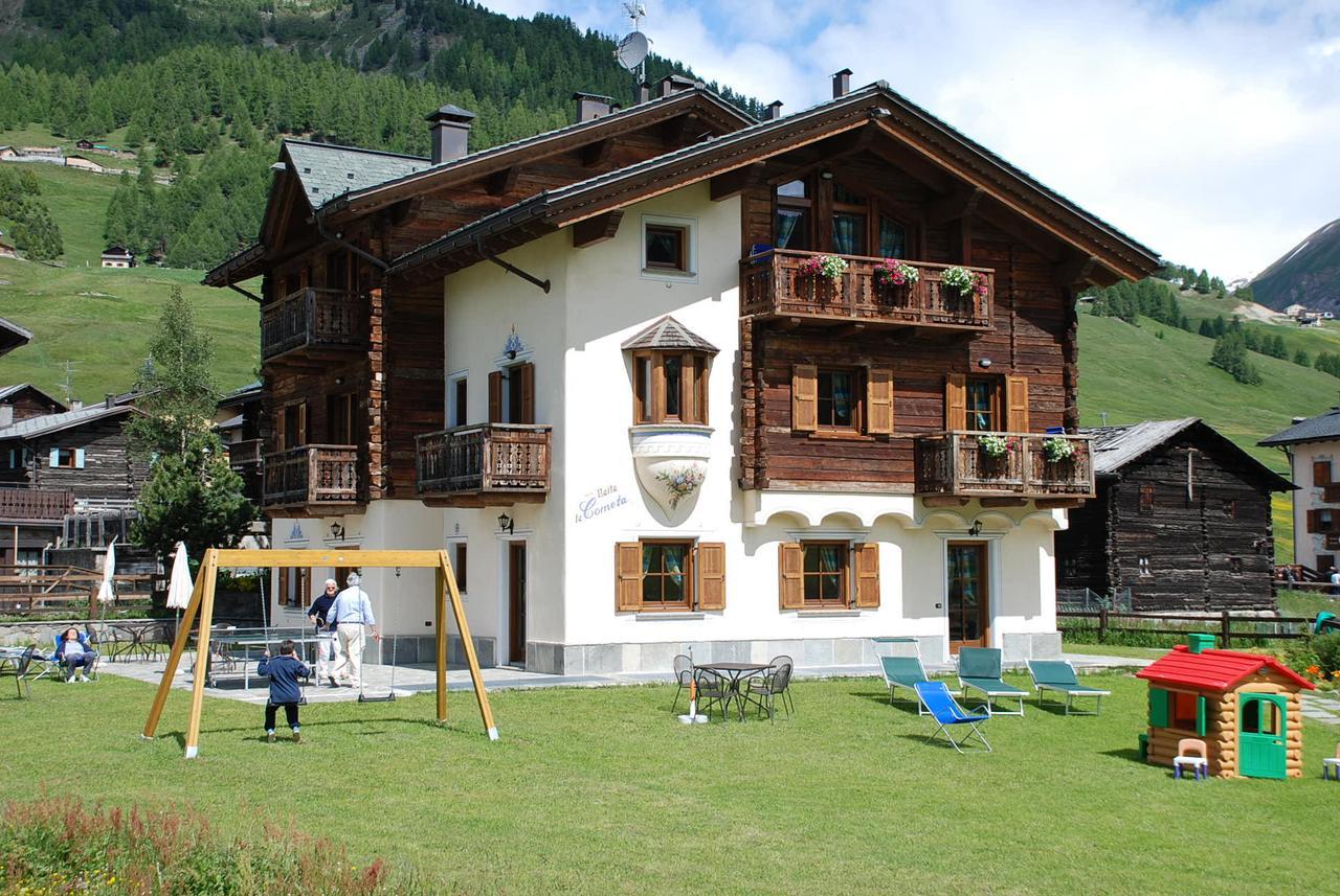 Baita La Cometa Livigno Kültér fotó